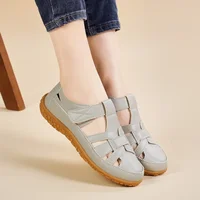 New Summer Loafers Women Sandals Ladies Sandals Comfortable Flats Walking Sandals Covered Toe Beach Shoes Woman Footwear Shoes - Image 5