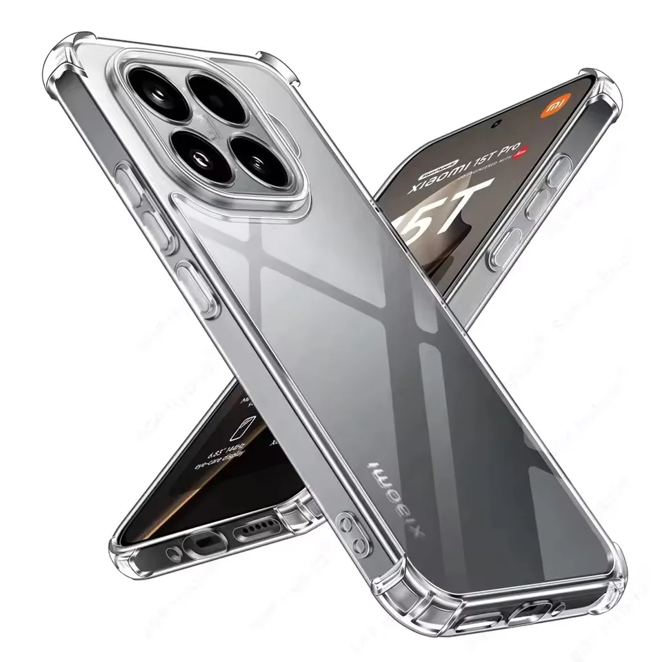 Transparent Shockproof TPU Soft Case Cover