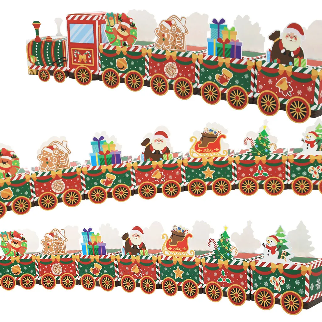 24 leere Adventskalenderboxen zum Befüllen, 24 Tage Weihnachts-Countdown-Geschenkboxen, rote Schleppe, Weihnachts-Adventskalenderboxen – Detail 1