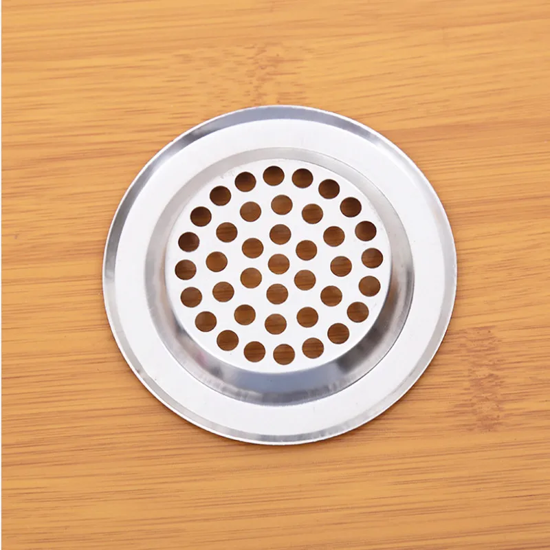 Steel Plug Filter Bath/Bathroom Sink Shower Drain Filter Cover Hair Catcher Sewage Filtration Floor Drain Kitchen Sink Strainer 6
