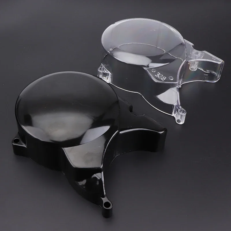 Lifan YX 킥 스타트 수평 엔진용 클리어 엔진 고정자 커버, Zongshen Yingxiang 엔진 부품, 더트 피트 자전거, 플라스틱