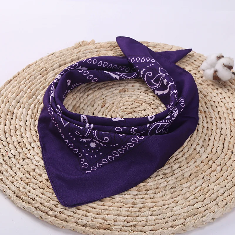 Bandana Men Women Hip Hop Printed Outdoor Headbands Band Wrist Wraps amoeba Scarves Christmas gift cotton headscarf women scarves