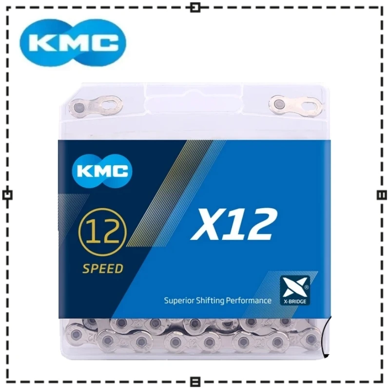 bicycle chains bicycle chain KMC Bicycle Chain X8 X9 X10 X11 X12 Road MTB Bike Chain 8 9 10 11 12 Speed 116 118 126L Bike for Shimano Sram Parts