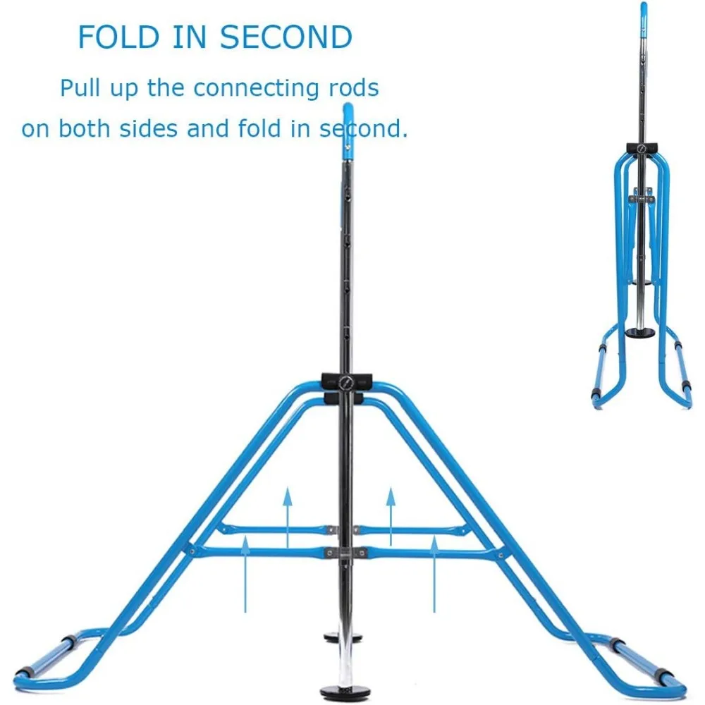 Kids Gymnastics Bar Gymnastic Equipment for Home Adjustable Height Gymnastic Training Bar Stuff for 3-7 Years Old