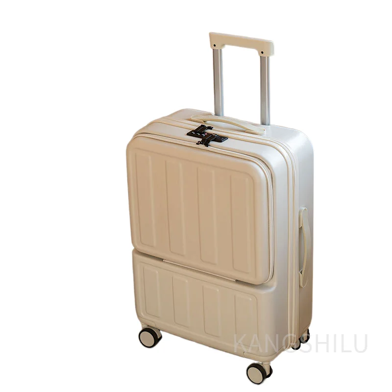 New fashion trunk it- inch travel suitcase with wheels carry-on suitcase roller luggage travel trolley case zipper