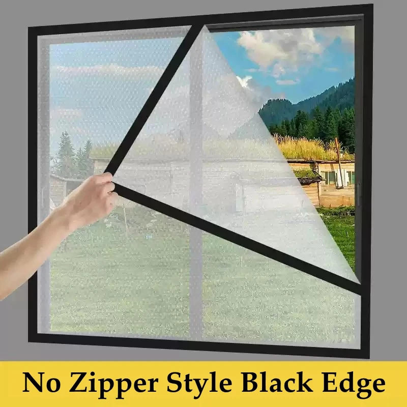 No Zipper Black Edge