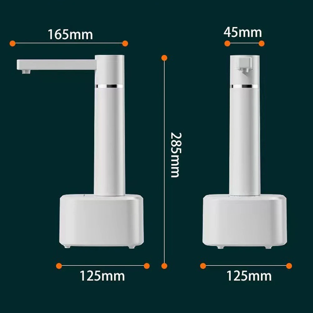 Wasserflaschenpumpe, Wasserpumpenspender, wiederaufladbare Wasserpumpe,  Ein-Knopf-Wasserpumpenspender