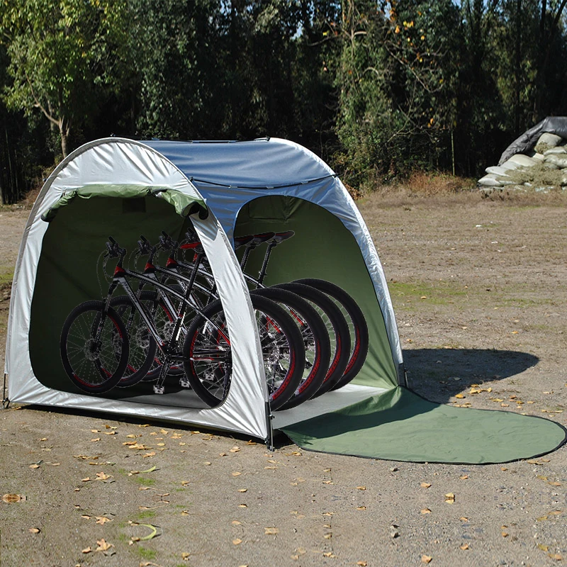 

Переносная водонепроницаемая палатка для велосипеда, уличный тент для хранения велосипедов, для больших нагрузок, для 4-5 ярдов