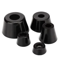 8pcs Foot Pad Full Rubber Tips Table Box Speaker Furniture Leg Shock Stand Absorber Non-slip With Gasket 5