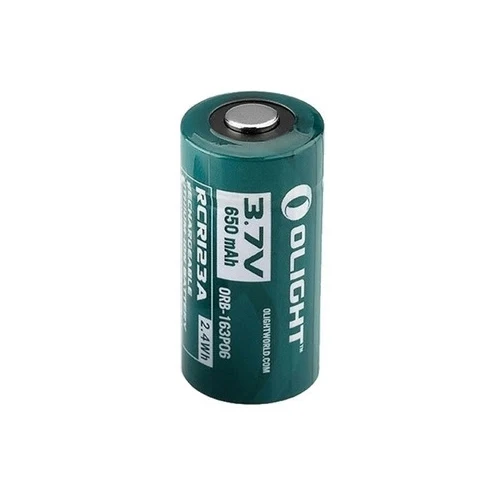 Olight 650mah 16340 Rcr123a Micro-usb Rechargeable Battery W/ Usb Cable Olight 650mah 16340 Rcr123a Micro-usb Rechargeable Battery W/ Usb Cable