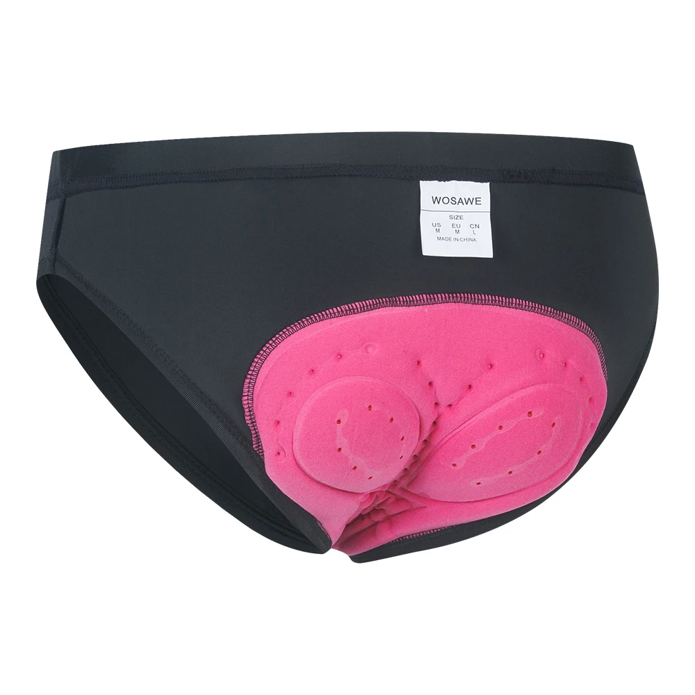 thumbnail image 1 of WOSAWE, ropa interior de ciclismo para mujer, pantalones cortos acolchados 3D a prueba de golpes para bicicleta de montaña MTB, ropa interior deportiva, medias, pantalones cortos S-2XL, 1 of 5