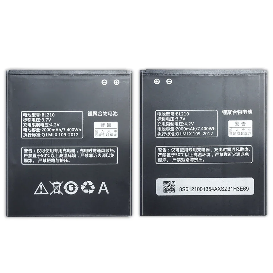 

High Quality BL210 BL 210 for Lenovo A536 A606 S820 S820E A750E A770E A656 A766 A658T S650 Phone Replace Batteries