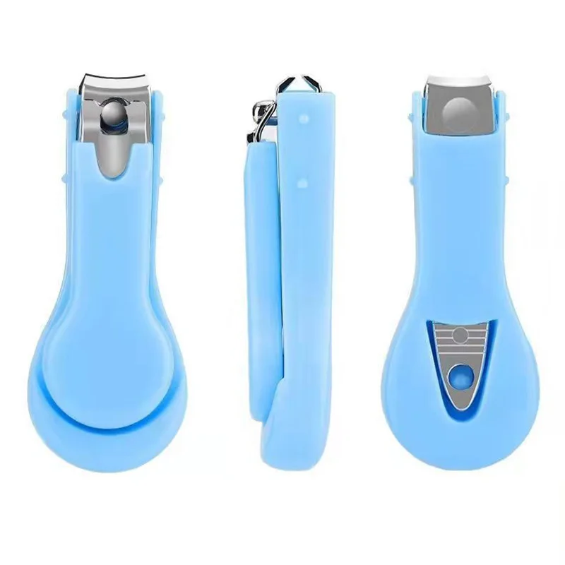 Baby Mini Nail Clippers Anti-fall Safety Infant Finger Toe Trimmer Nail Care Tools Kids Healthy Protector Baby Cutters Light