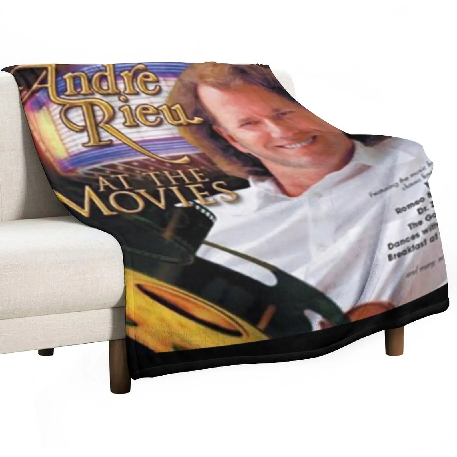 

Andre Rieu Andre RieuAt The Movies Throw Blanket Sofa Quilt Stuffed Blankets