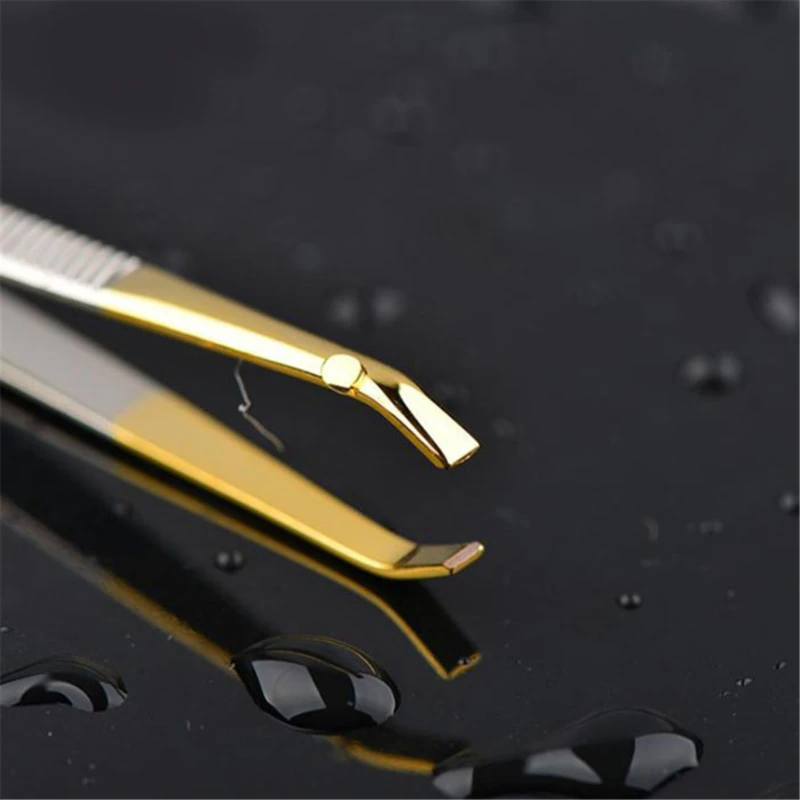 Tweezers Set Eyebrow Tweezers Set 1PC Make Up Tools Pince A Epiler Eyebrow Tweezer Stainless Steel Slant Tip Eyes Tweezer Clip For Face Hair Removal