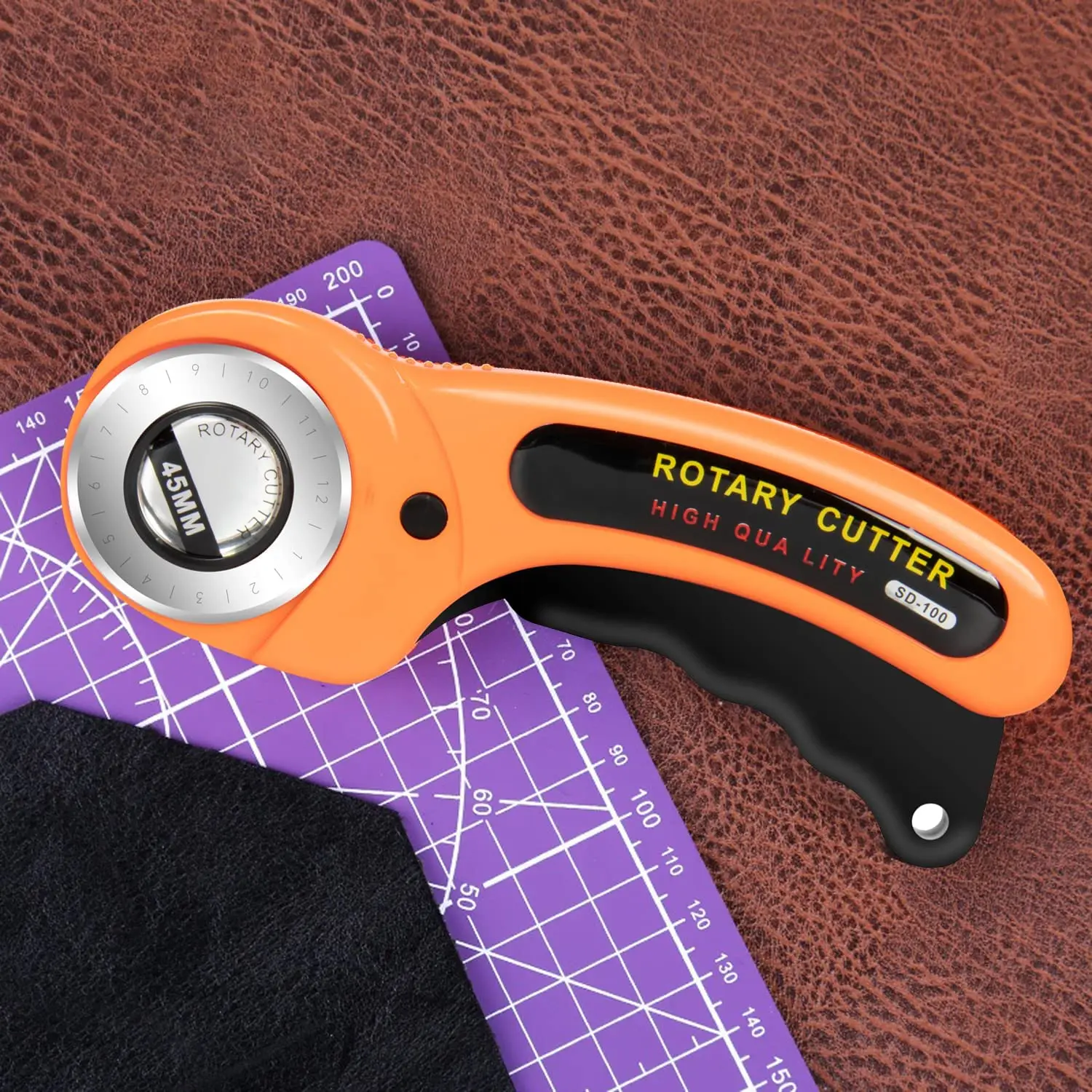 Rotary Cutter for Fabric Card Paper Sewing Quilting Roller Cutting Knife  Tailor Scissors Dress Leather Clothes Making DIY Tool