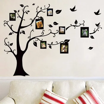 Large 3D Photo Tree Wall Decal 1