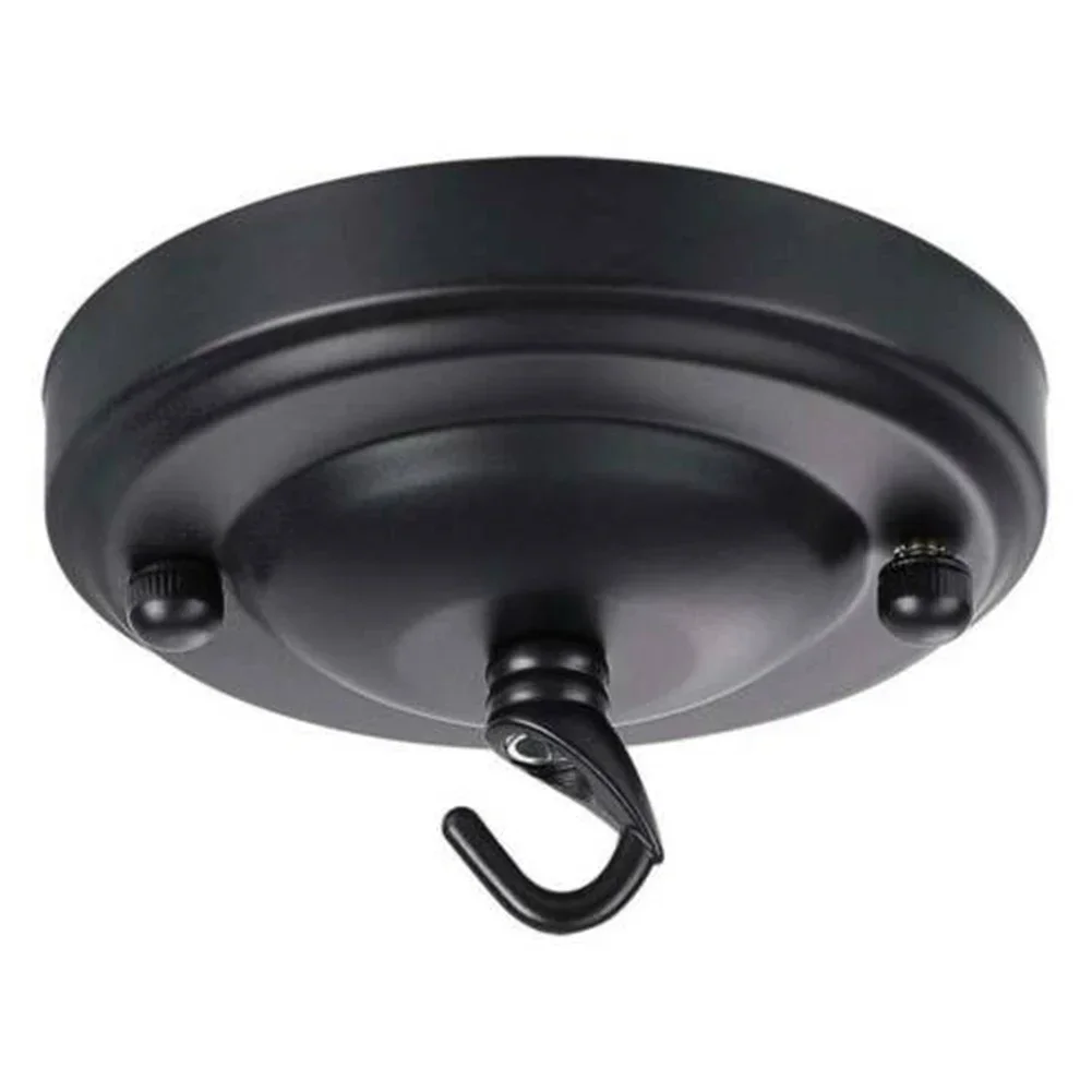 Lamp Holder Lamp Bulb Holder Lamp Base Ceiling Lamp Bracket DIY Lighting Accessories Lamp Part Ceiling Plate Holder Fitting Hook Light Living Room Pendant Plate Replacements Rose 10.5x6cm Cafe Chandelier