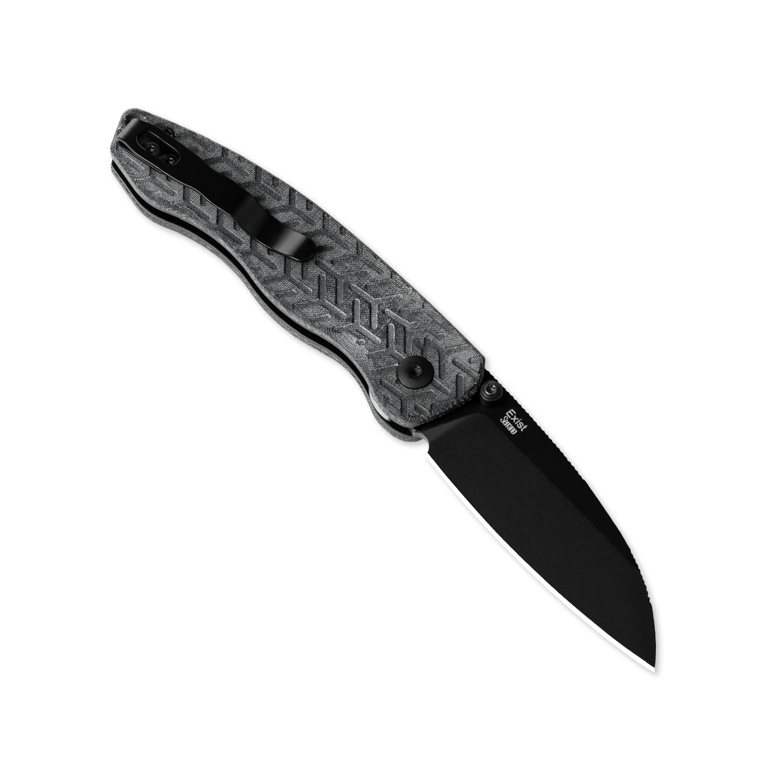 Kizer Folding Knife Exist V3681A1 KHS300L BK Handle With Nitro V Blade Travel Hunting Survival Sharp Knife 6