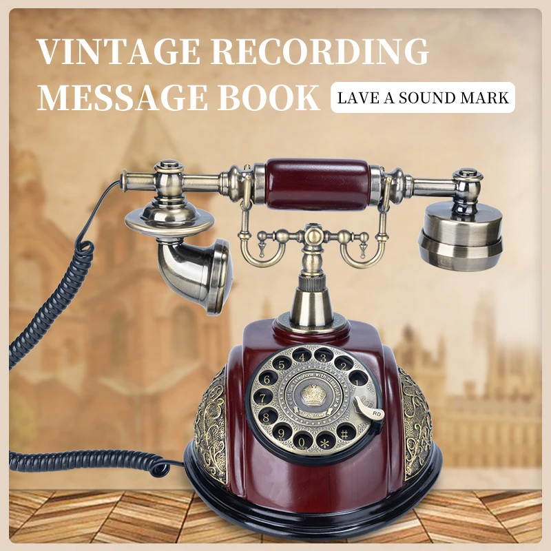 Antique Telephone Wedding Telephone Message Vintage Message Book Confession voicemail Recording Vintage Audio Message Book