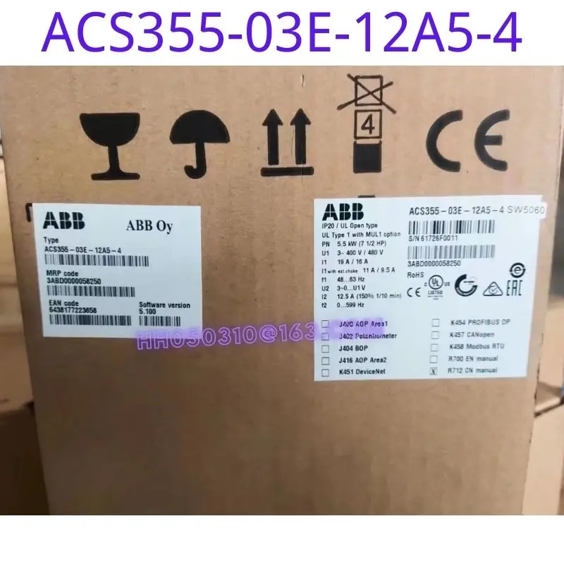 

New ACS355-03E-12A5-4 5.5KW