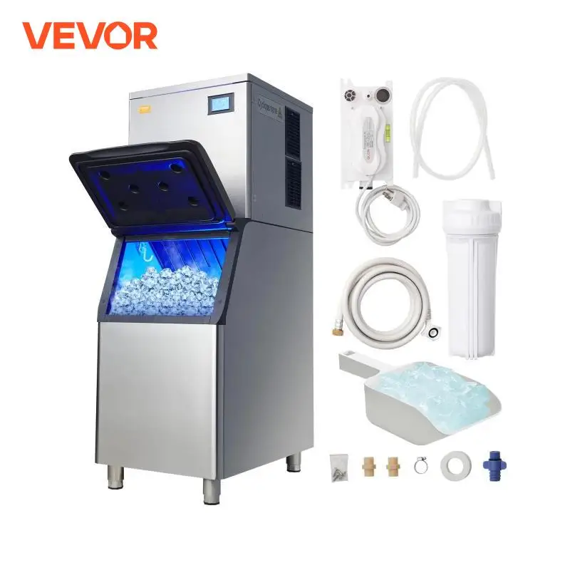 VEVOR Commercial Ice Maker 400LBS Fast Ice Production