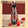 JIQI 220V 150W Electric Multifunction Juicer Fruit Ice cream maker household Food processor Juice Extractor Stainless steel body 6