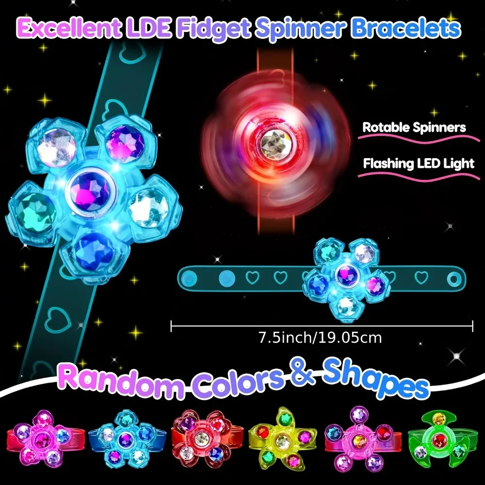 Fidget spinner bracelet 12 Pcs
