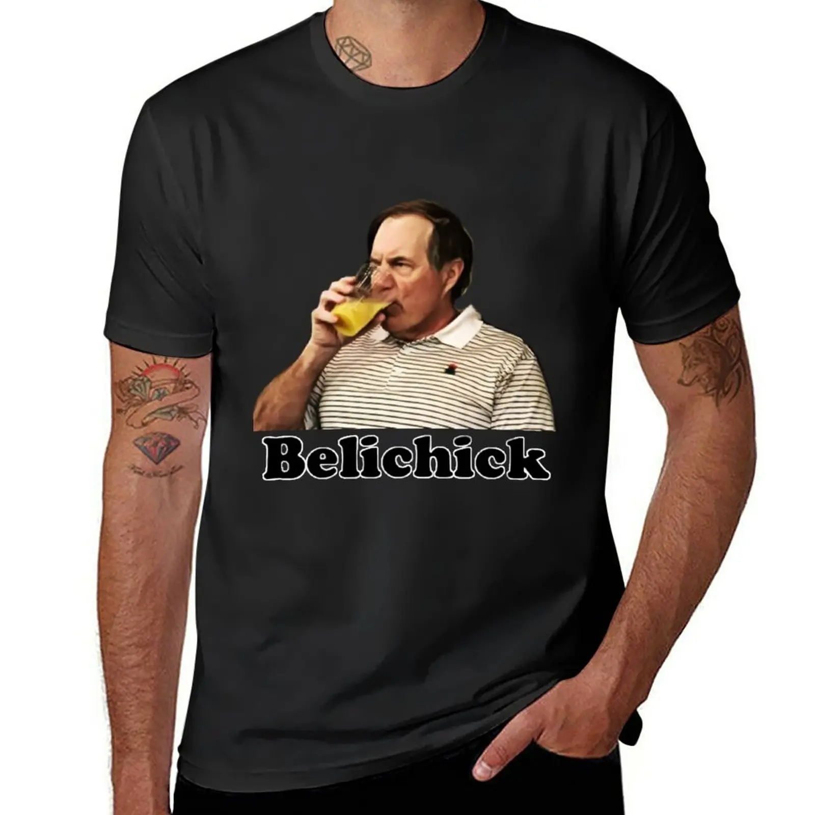 

Bill Belichick T-Shirt korean fashion Short sleeve tee vintage clothes new edition plain t shirts men