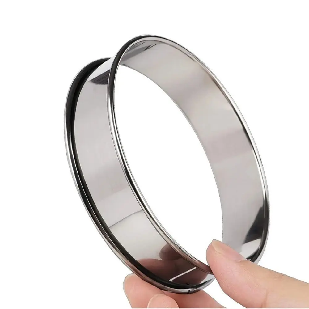 Stainless Steel Muffin Tart Rings for Baking