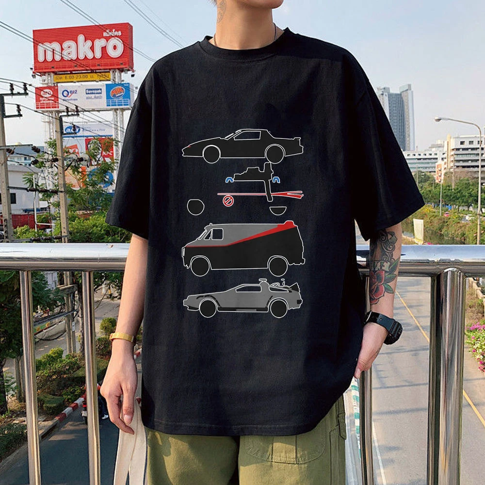 Back to the future oversized t shirt Clearance