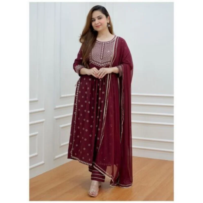 Salwar Kameez for Women Indian Embroidered Kurta