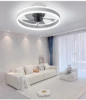 Ceiling Fan Light 6 Speed ​​Modern Remote Control Ceiling Fan with Light Reversible Dimmable Suitable for Living Room Bedroom 1