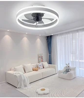 Ceiling Fan Light 6 Speed ​​Modern Remote Control Ceiling Fan with Light Reversible Dimmable Suitable for Living Room Bedroom 1