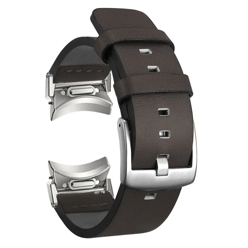Premium Leather Watch Band with Quick-Fit Magnetic Buckle - Seamless Design