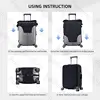camouflage Thick Elastic Luggage Protective Cover Zipper Suit For 18-32in Bag Suitcase Covers Trolley Cover Travel 6