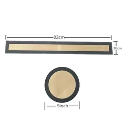 Silicone Non - Stick Reusable Baking Mat Set for Cakes, Pizza, Pastries, and Cookies (2Pcs)