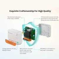 SONOFF ZBMINI L2 Zigbee Zbminil2 Zigbee Smart Switch Mini L2 No Neutral Wire Required 1-Gang Two-Way Control Alexa Google Home - Image 6