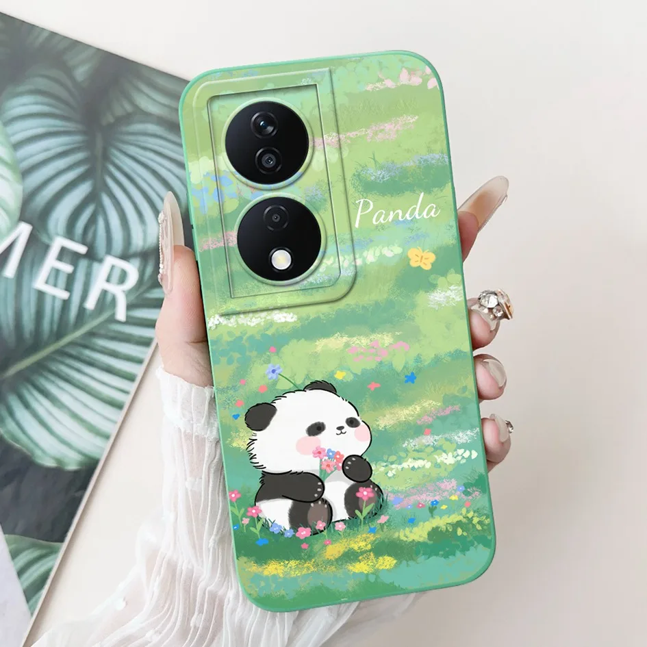Cute Cartoon Astronaut Square Silicone Soft Case with Camera Lens Protection