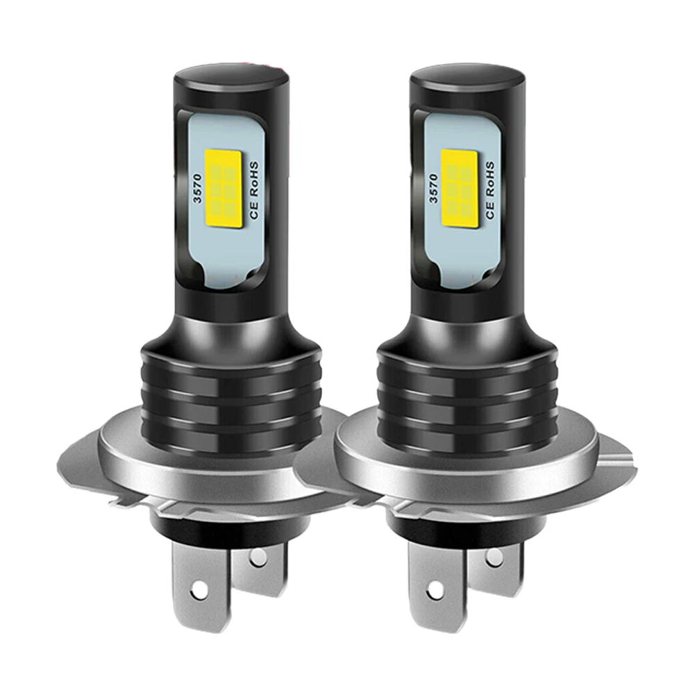 

Долговечный и надежный комплект фонарей 2X H7 с яркостью 4000 лм и новыми лампами IP68 для улучшенной видимости