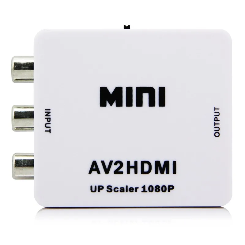 AV Converter RCA Audio Video for HDMI Full HD 1080p AV2HDMI
