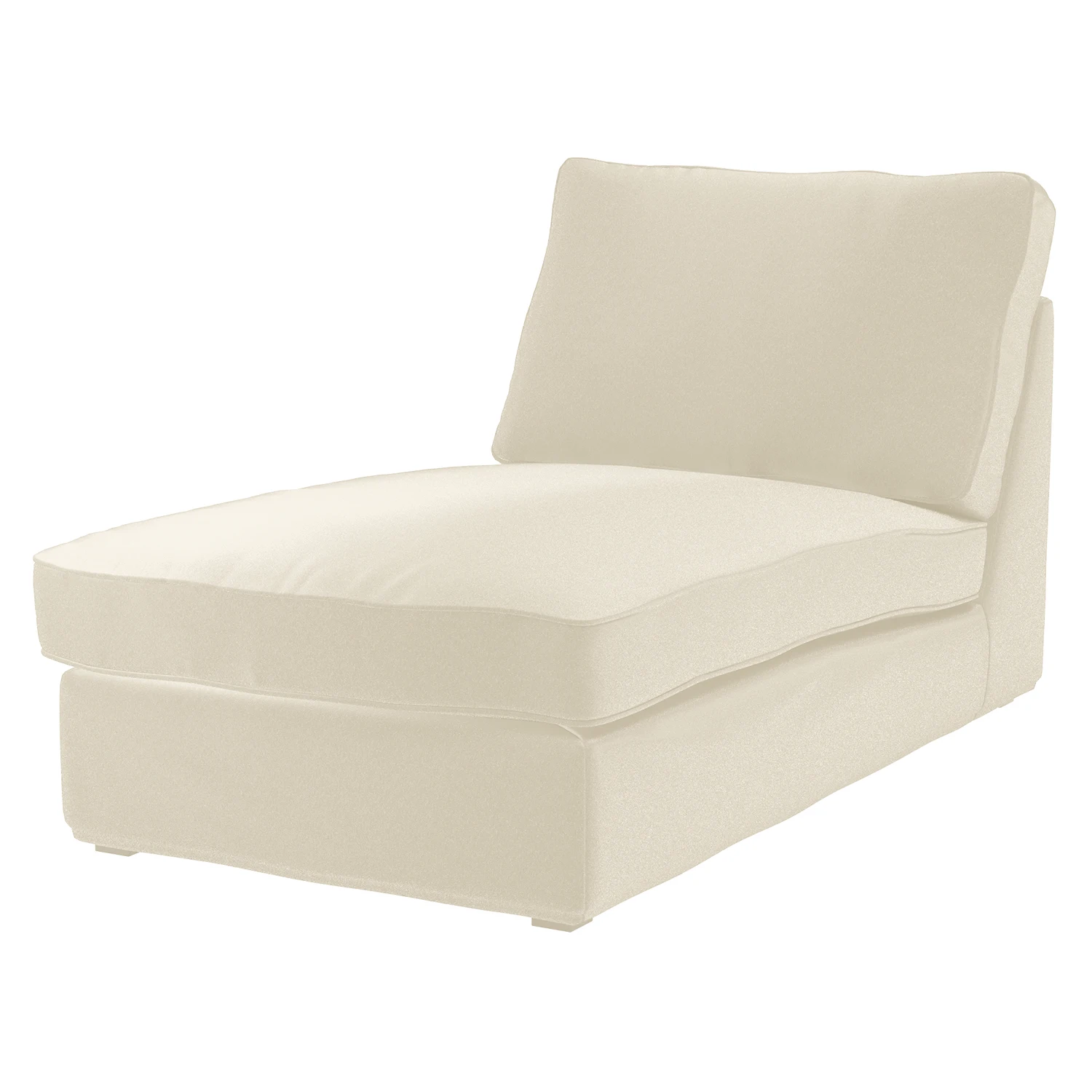 CRIUSJA Couch Covers for Kivik Sectional Sofa Chaise Longue Sofa Slipcovers for Living Room Couch Cover with Cushion Cover
