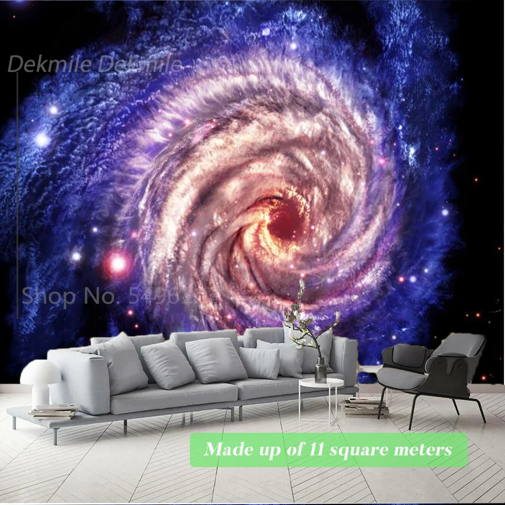 espaço planeta galáxia murais quarto dos miúdos