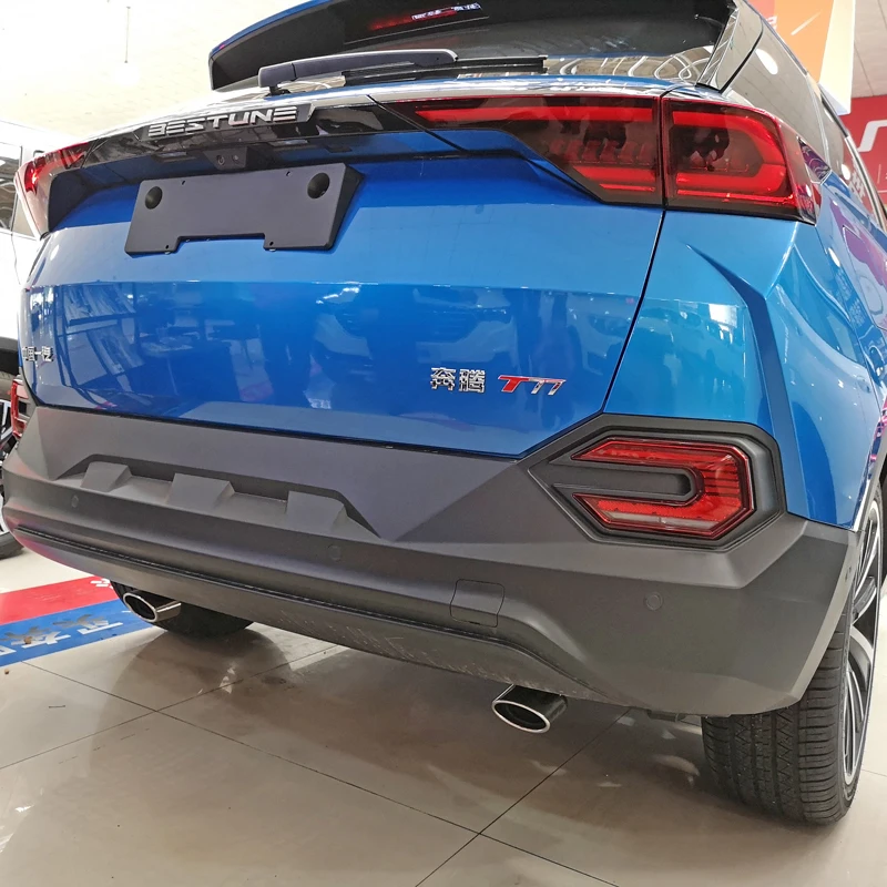 1Pcs η ƿ   ÷ Tailpipe ÷  FAW Besturn T77 Pro 2019-2023 Rear Tail Throat ׼