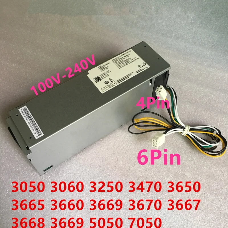 Nuovo Alimentatore Originale Per Dell 3050 3060 3470 3650 3660 180W 240W 260W 360W 460 W500W 600W H240Es-02 L240Es-00 L180Es-01