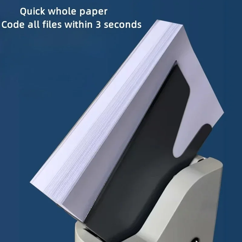 문서 회계 영수증 및 종이 관련 파일 제본 기계용 전자동 수직 종이 교정기
