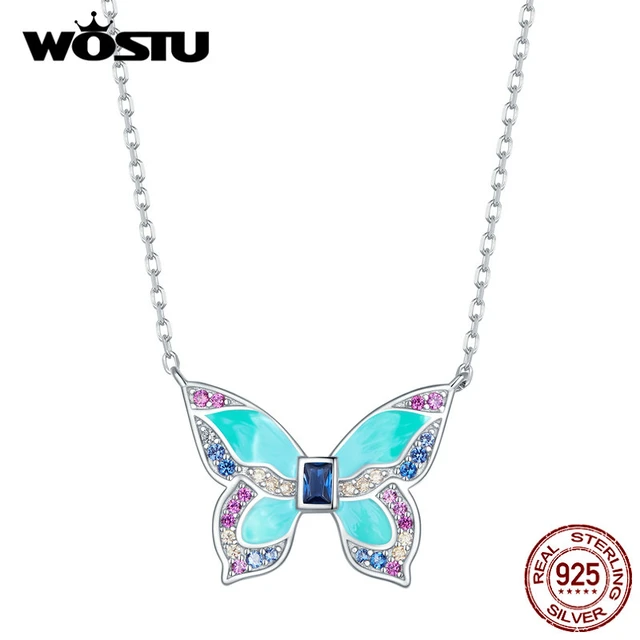 Liavy's Liavy's Montana Blue Butterfly Charm Pendant India | Ubuy