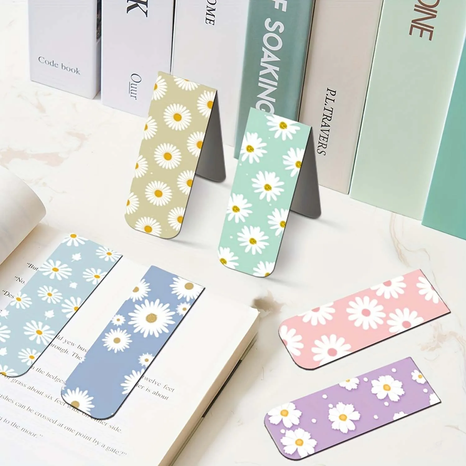 Shivering Magnetic Bookmarks For Flower Planner Assorted Book Magnets Page Markers Clip 12pcs magnetic bookmark,bookmark page holder,bookmark holder