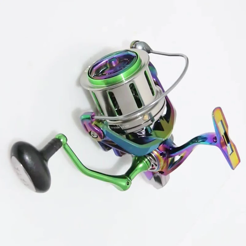 Spinning Ocean Fishing Reel 18+1 Bearing Big Long Cast Marine Sport For Sea Hot Wheels Drag Max Rollers Spool Multiplier Coil