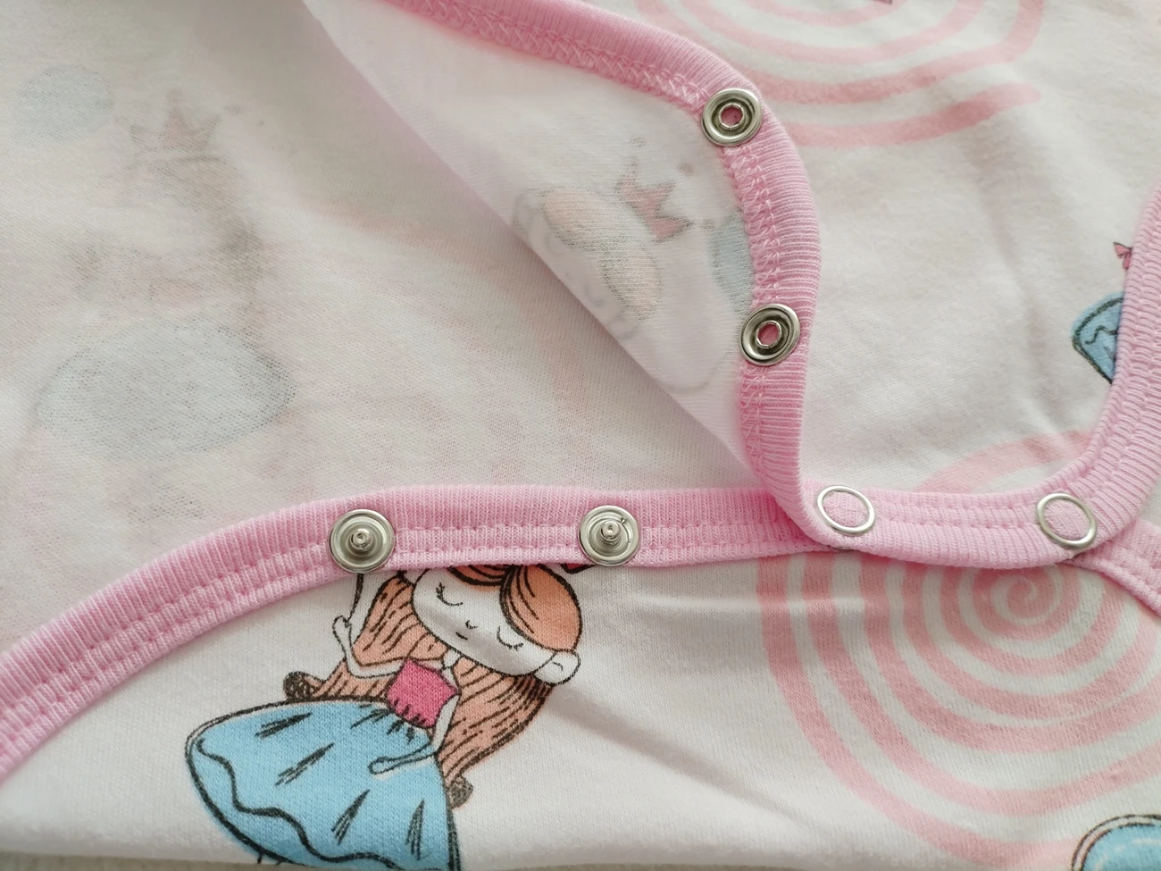 Cute princess printed bodysuit/adult onesie/abdl clothes
